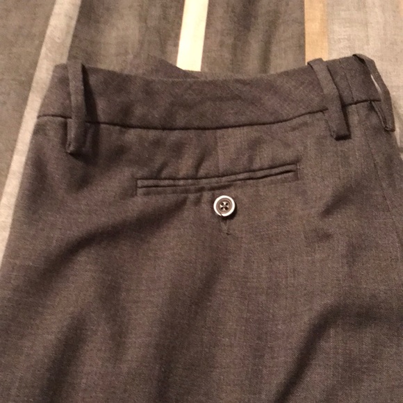 Gap Dress Stretch Gray Ankle Length Pants Size 10 - Picture 4 of 4